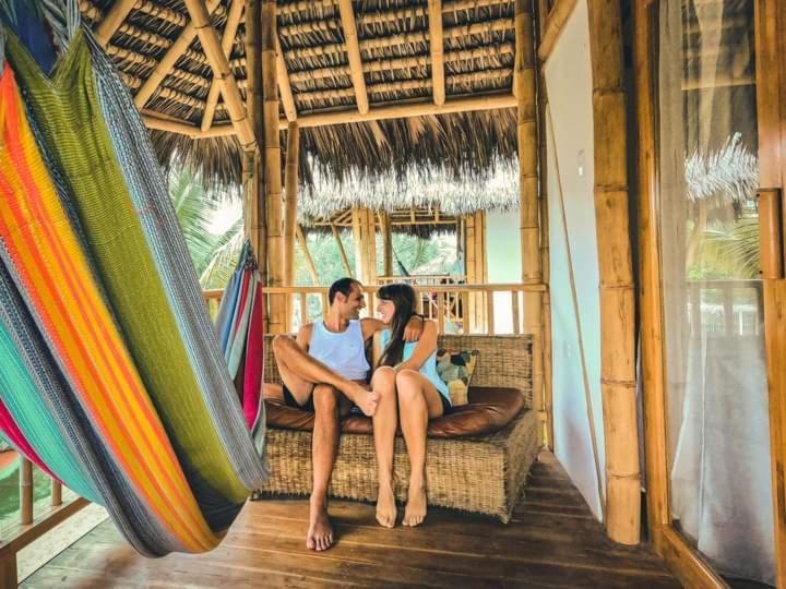 Hotel Bambú Canoa Bagian luar foto