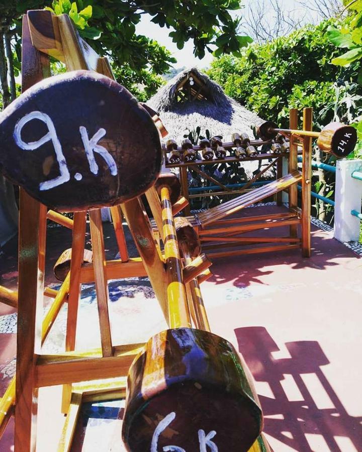 Hotel Bambú Canoa Bagian luar foto